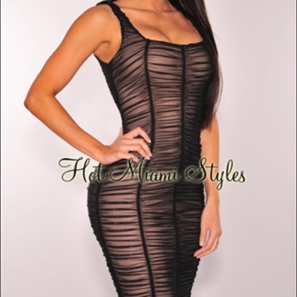 Black Sexy Dress - Hot Miami Styles